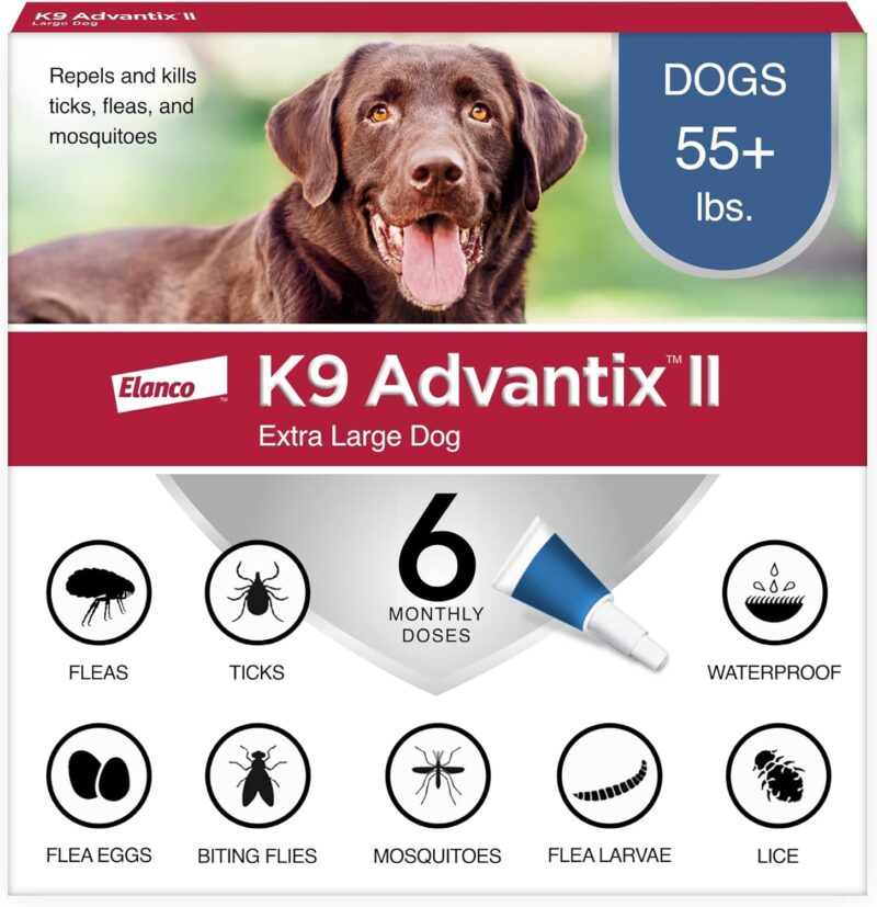 Effective Flea, Tick & Mosquito Prevention with K9 Advantix II XL