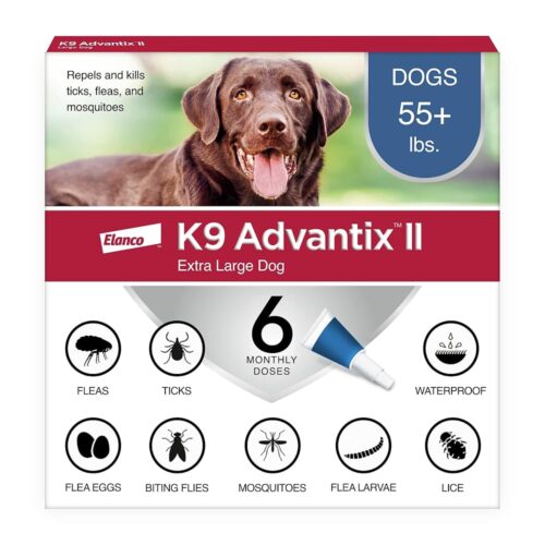 Effective Flea, Tick & Mosquito Prevention with K9 Advantix II XL