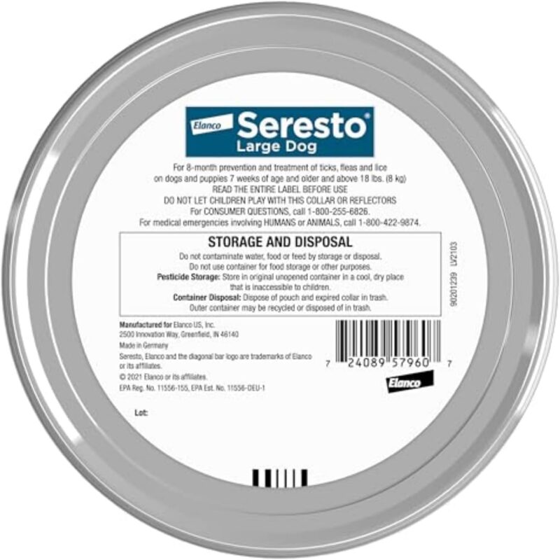 Effective Flea & Tick Prevention: Seresto Collar Review for Large Dogs