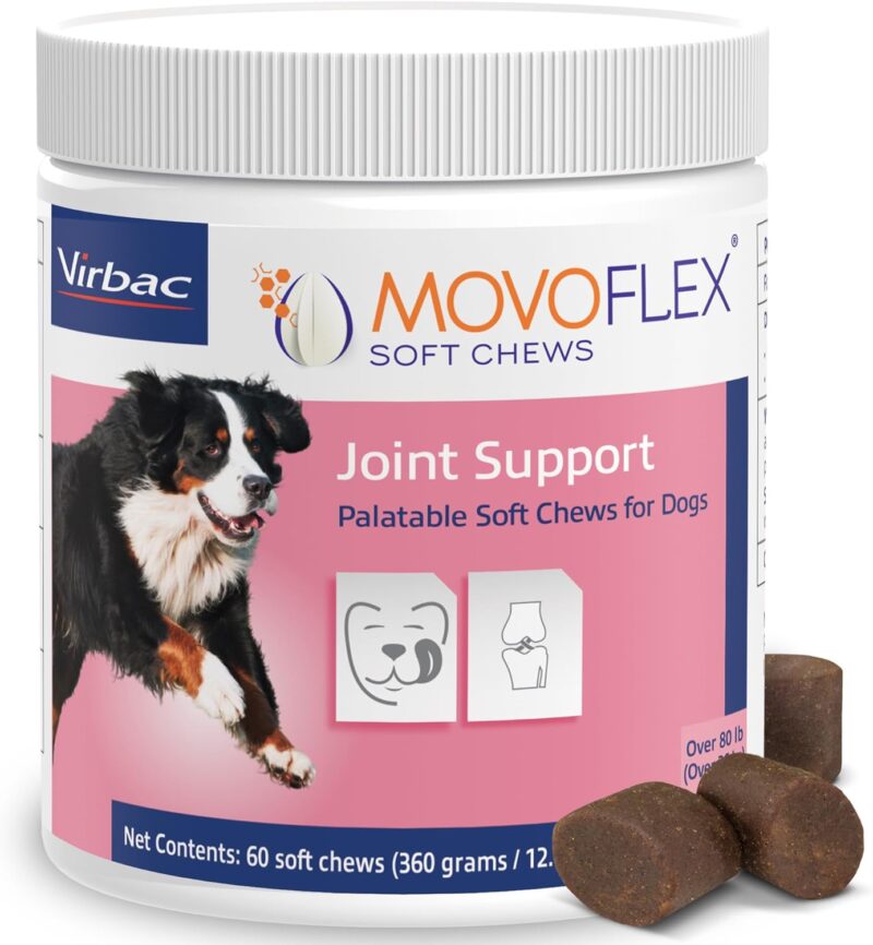 Effective Hip and Joint Support for Large Dogs: A Review of Virbac's Chews