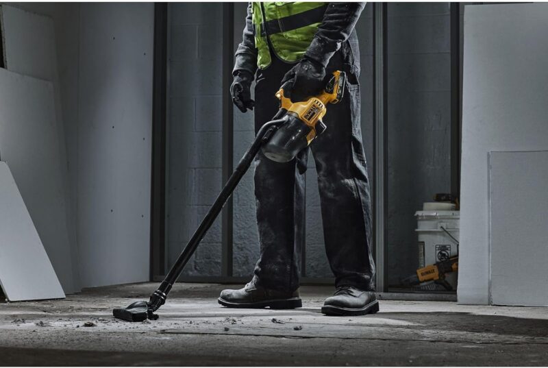 Efficient Cleaning with DEWALT 20V Cordless Handheld Vacuum