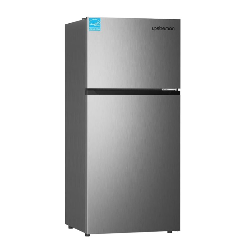 Efficient Elegance: Review of the Upstreman 17.6 Cu.Ft. Stainless Steel Double Door Refrigerator