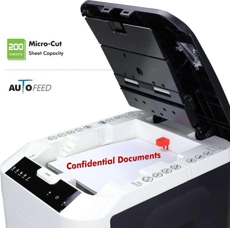 Efficient Security: A Review of the Aurora 200-Sheet Micro-Cut Shredder