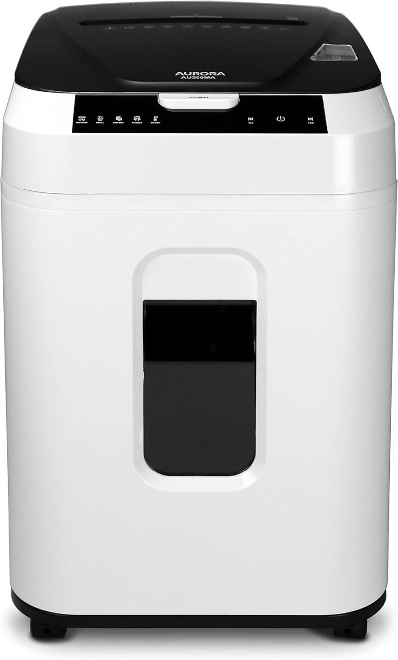 Efficient Security: A Review of the Aurora 200-Sheet Micro-Cut Shredder