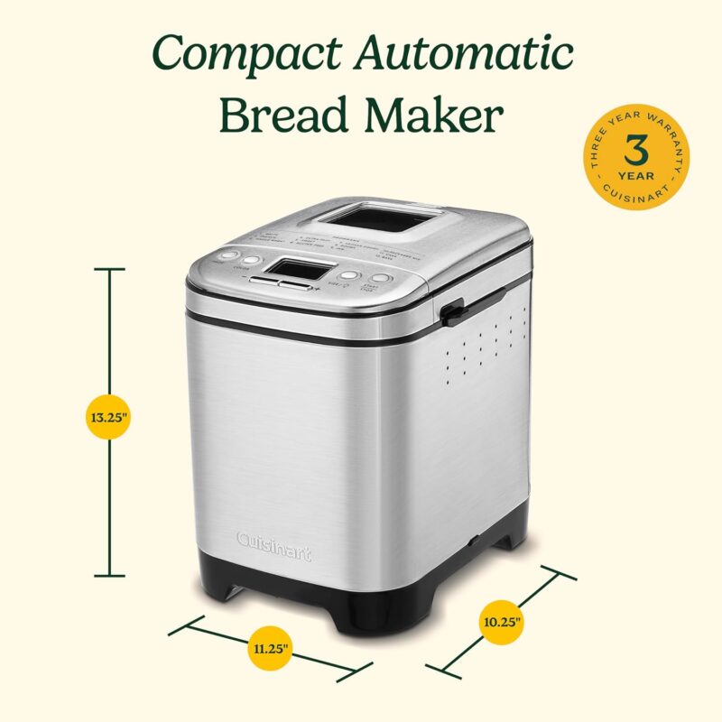 Effortless Baking: A Review of the Cuisinart CBK-110P1 Bread Maker