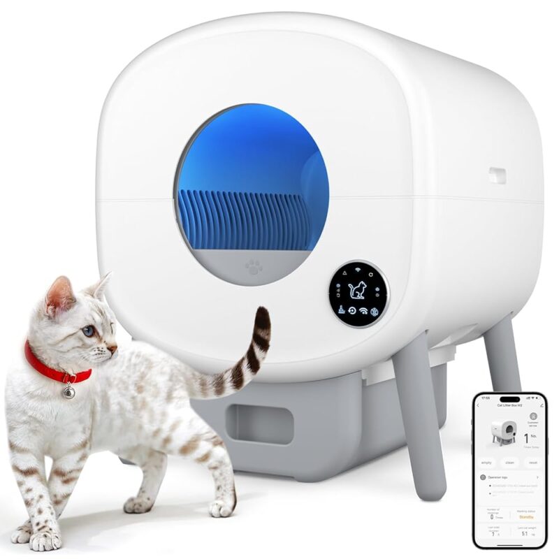 Effortless Cat Care: Review of the 95L Self-Cleaning Litter Box