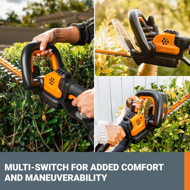 Effortless Trimming: WORX WG261 20V Cordless Hedge Trimmer Review