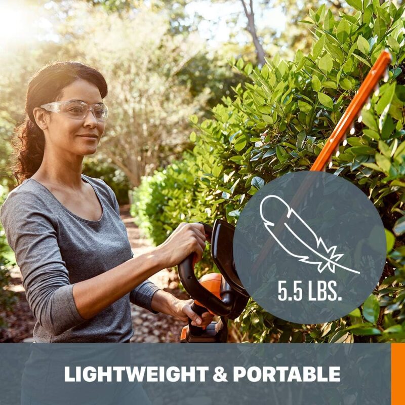 Effortless Trimming: WORX WG261 20V Cordless Hedge Trimmer Review