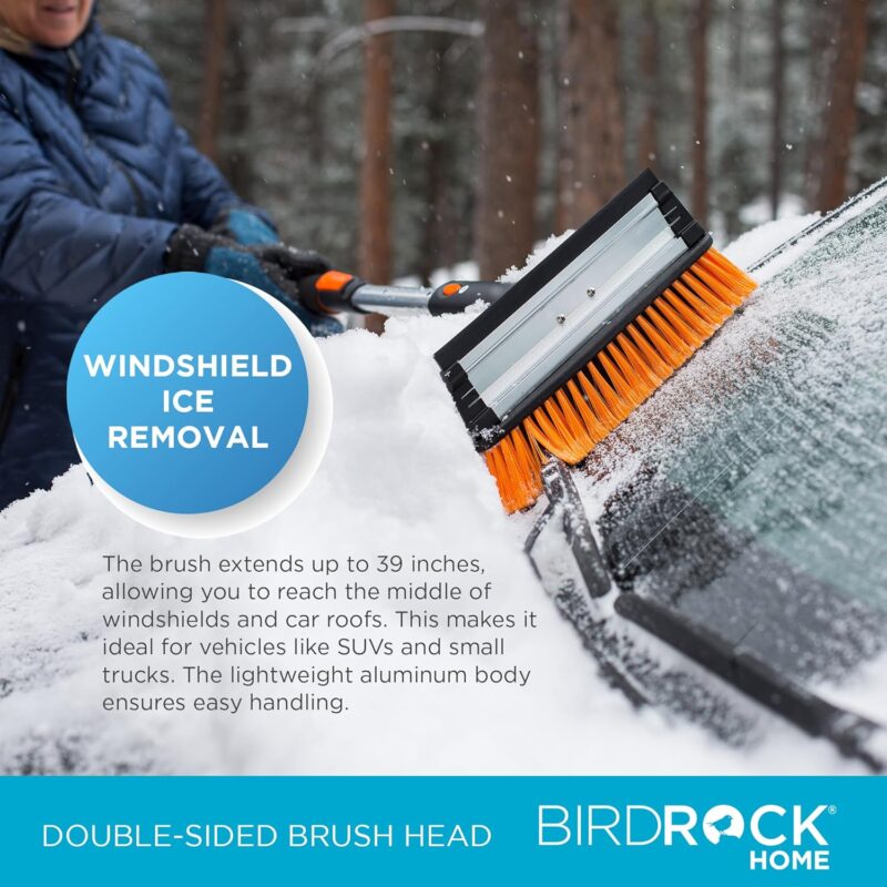 Effortless Winter Cleanup: Review of the 39" Extendable Snow Brush