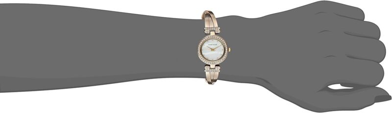 Elegance Redefined: Anne Klein Crystal Accented Bangle Watch & Bracelet Set Review