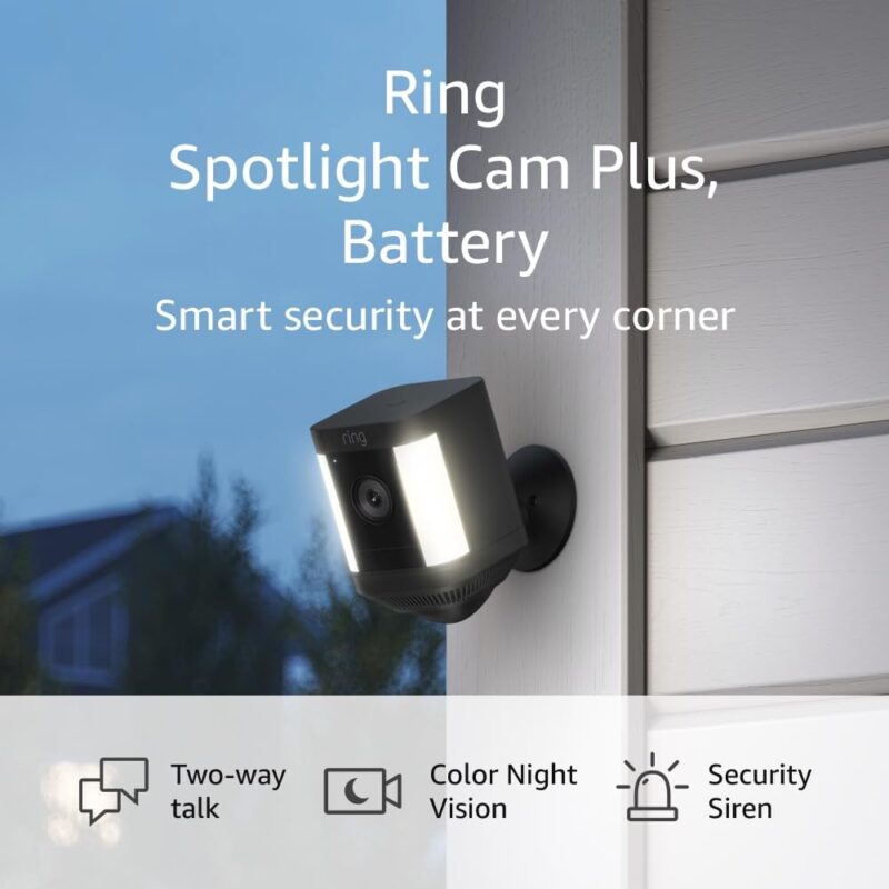 Enhancing Home Security: A Review of the Ring Spotlight Cam Plus