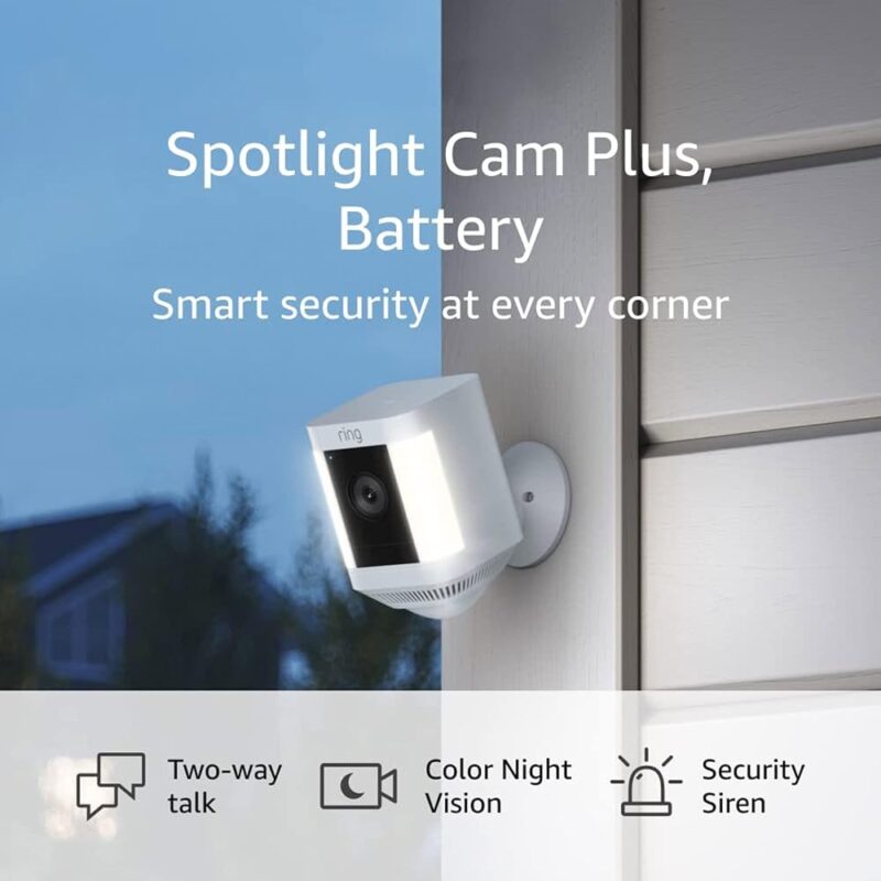 Enhancing Home Security: A Review of the Ring Spotlight Cam Plus