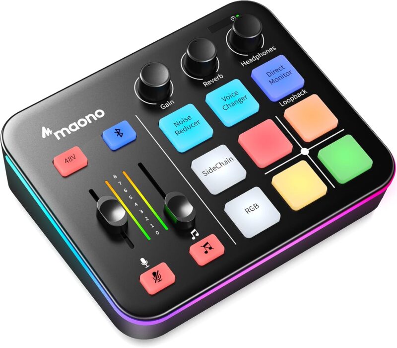 Enhancing Streaming: A Review of MAONO MaonoCaster G1 NEO Mixer