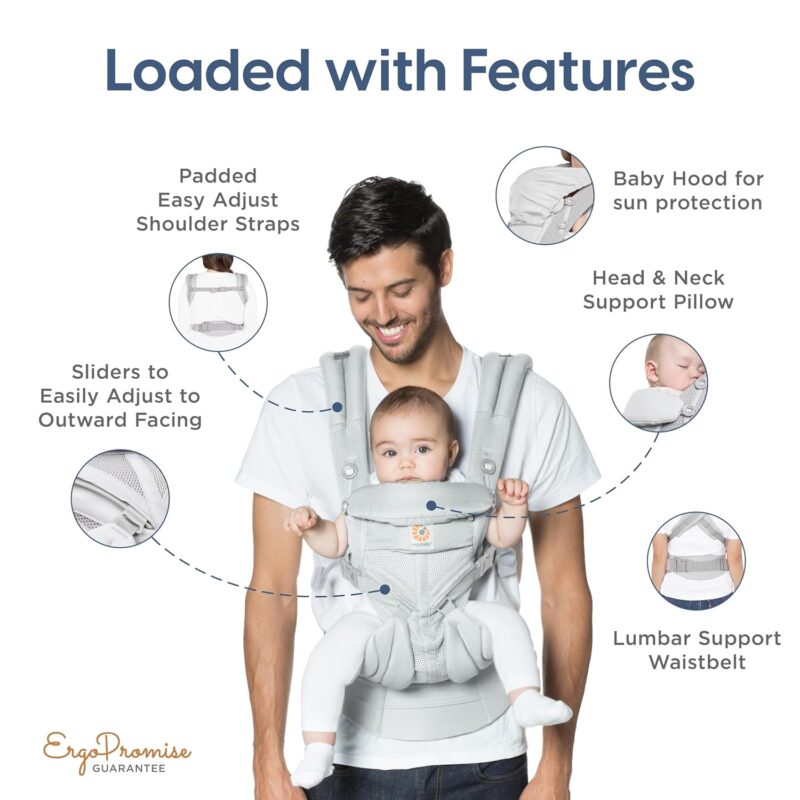 Ergobaby Omni 360 Baby Carrier, Onyx Black