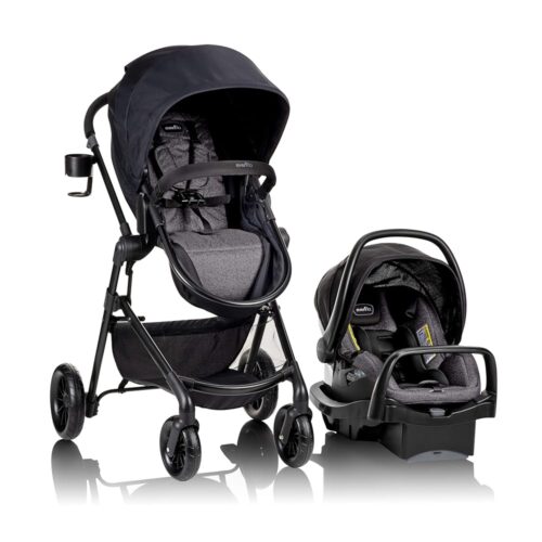 Evenflo Pivot Modular Travel System: Safety and Style in Gray