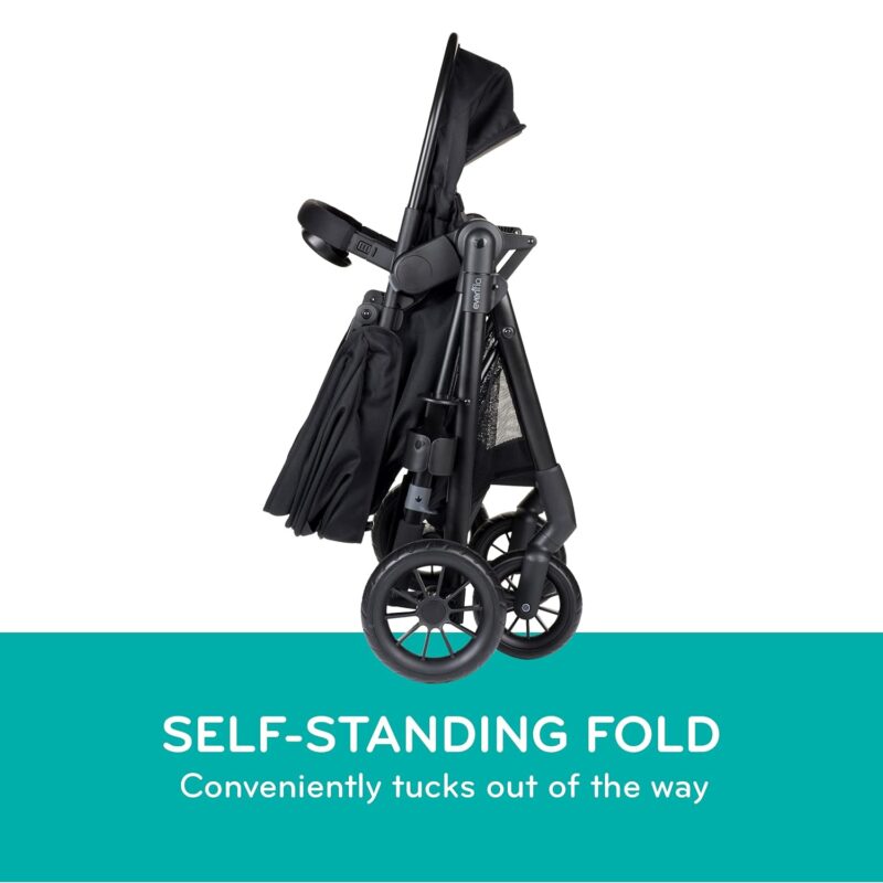 Evenflo Pivot Modular Travel System: Safety and Style in Gray