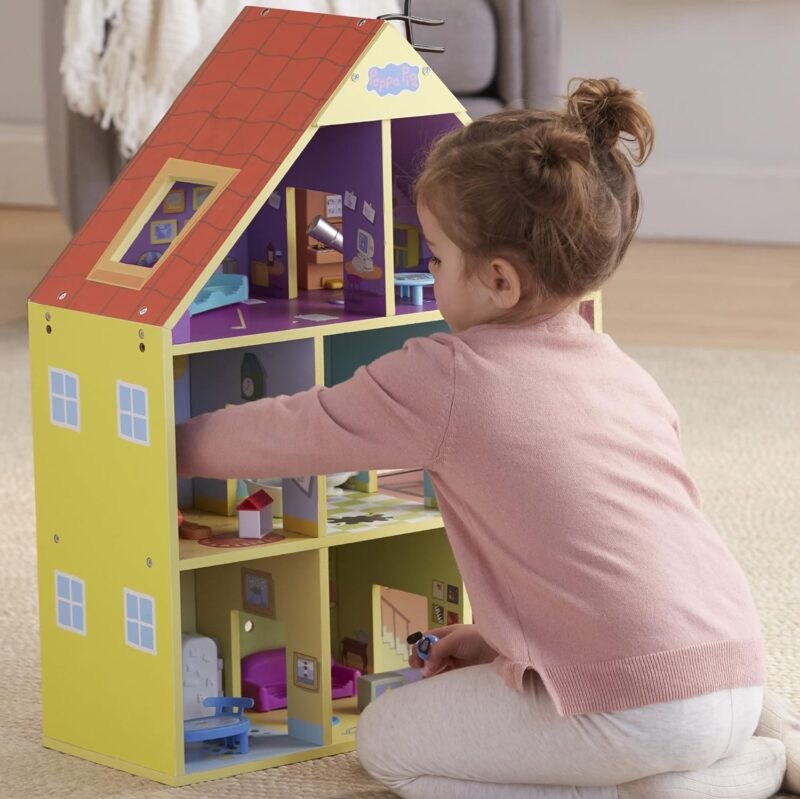 Exploring Fun and Imagination: Peppa Pig Wooden Deluxe Playhouse Review