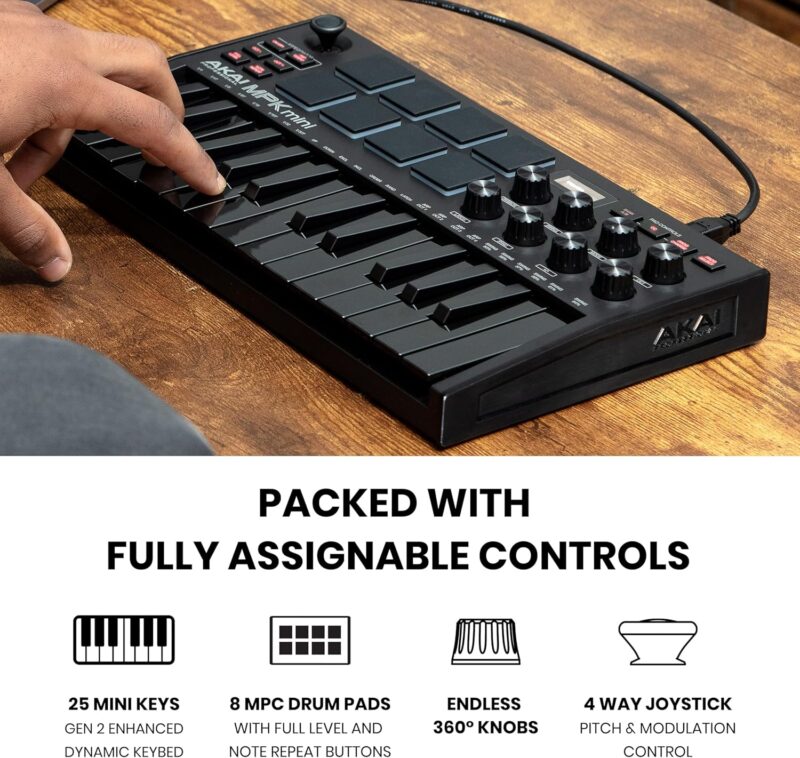 Exploring the AKAI MPK Mini MK3: A Versatile MIDI Keyboard Experience