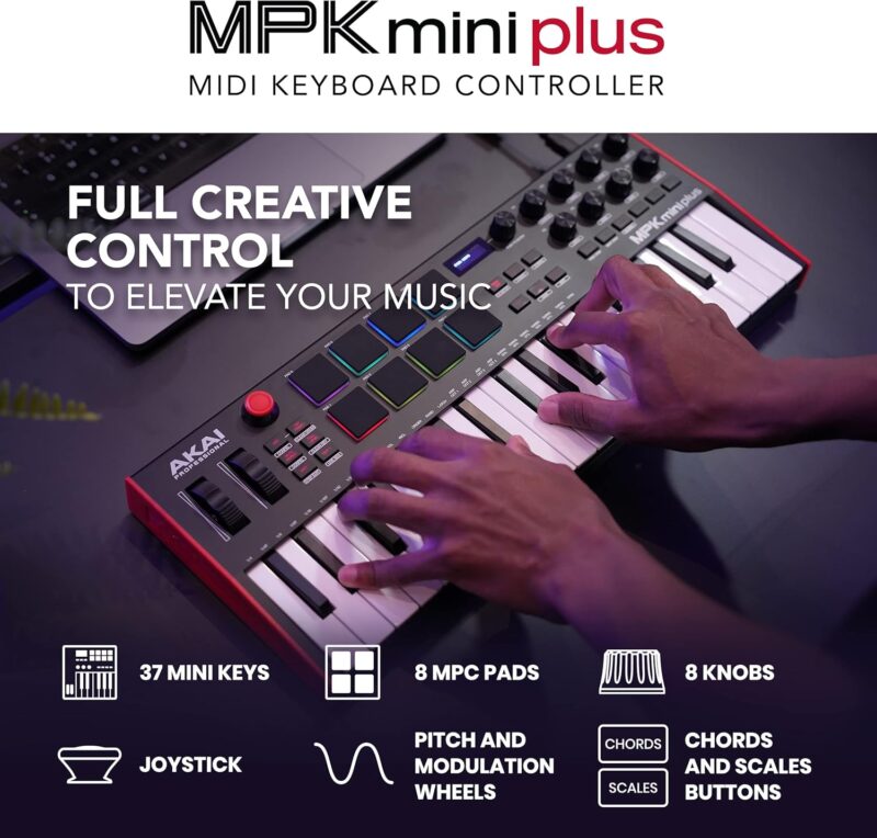 Exploring the Akai MPK Mini Plus: A Versatile USB MIDI Controller