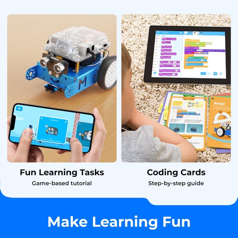 Exploring the Makeblock mBot: Coding and Robotics for Kids 8-12