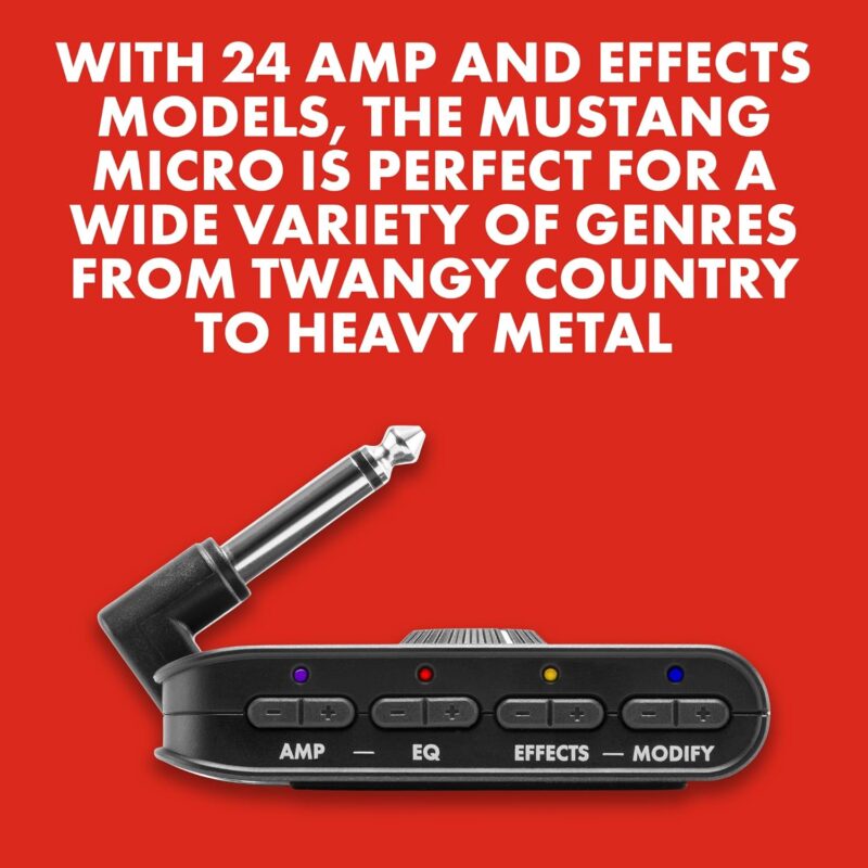 Fender Mustang Micro: A Headphone Amp Review with 2-Year Warranty