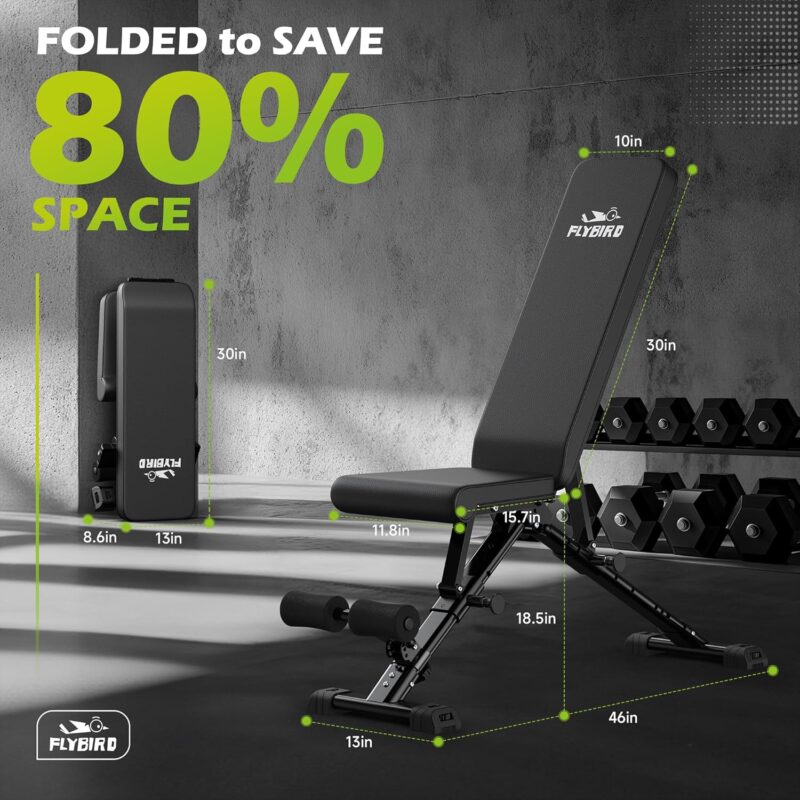 FLYBIRD Weight Bench Review: The Ultimate Adjustable Workout Companion