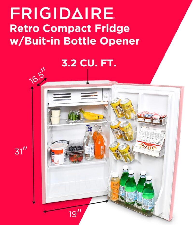 Frigidaire Retro Compact Fridge: Stylish Storage for Any Space