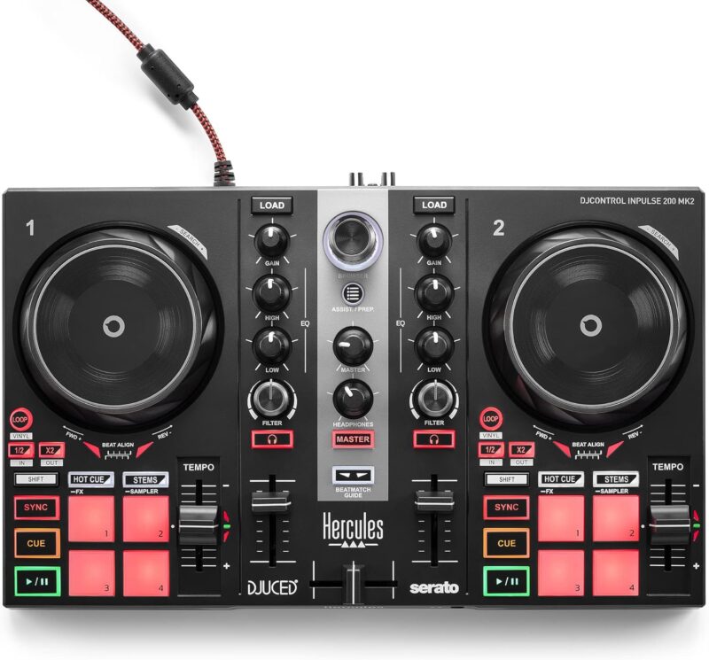 Hercules DJControl Inpulse 200 MK2 DJ Controller