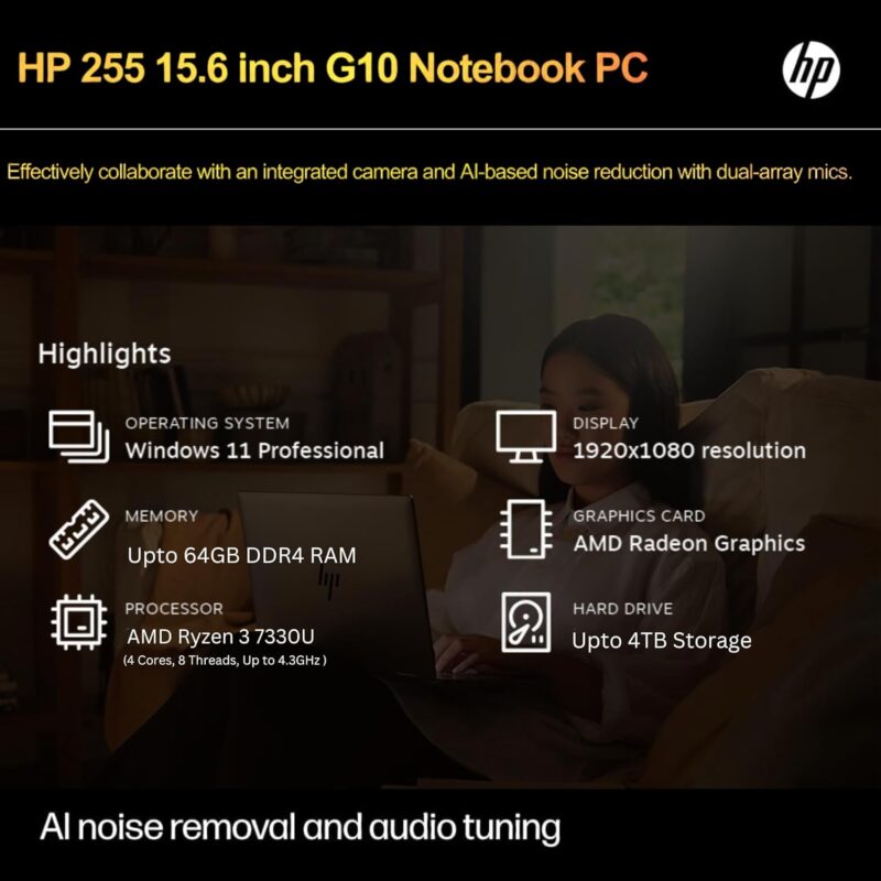 HP 255 G10 Review: A Versatile Laptop for Work and Play