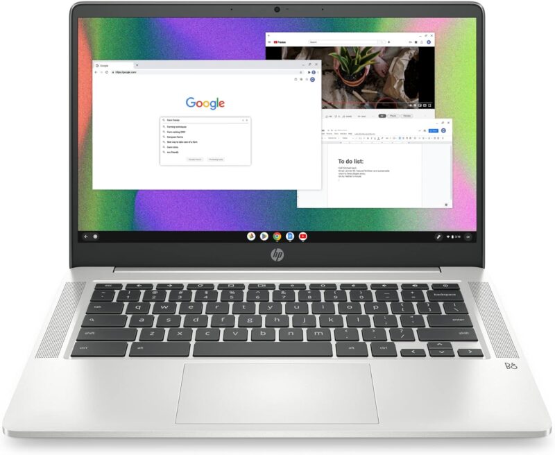 HP Chromebook 14, Intel Celeron, 4GB RAM