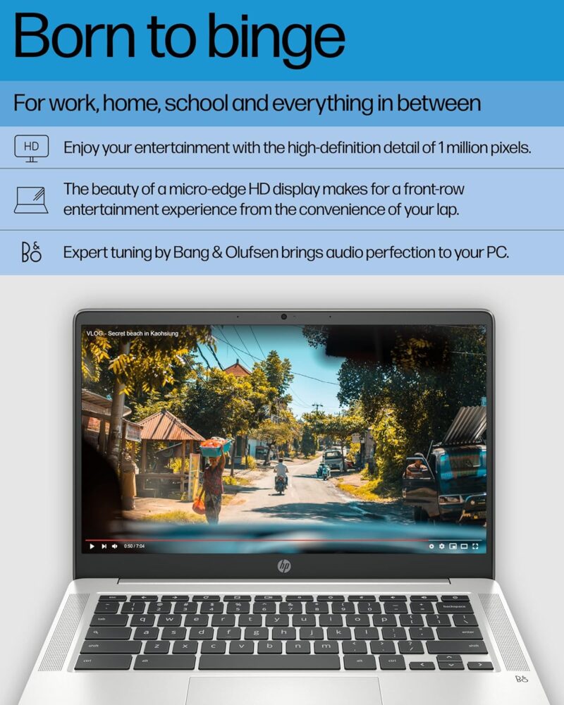 HP Chromebook 14, Intel Celeron, 4GB RAM