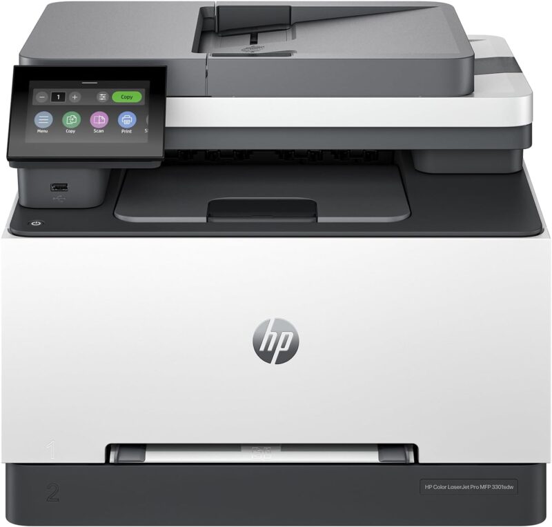 HP Color LaserJet Pro MFP 3301sdw Wireless All-in-One Printer Review