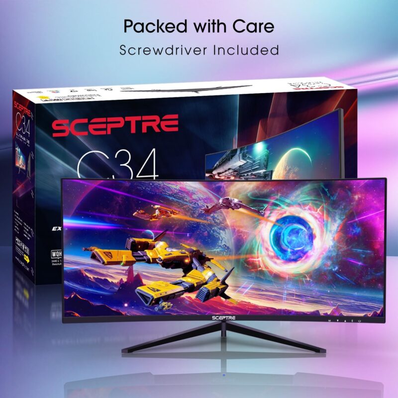 Immersive Gaming Experience: Review of the Sceptre 30-inch Curved Monitor