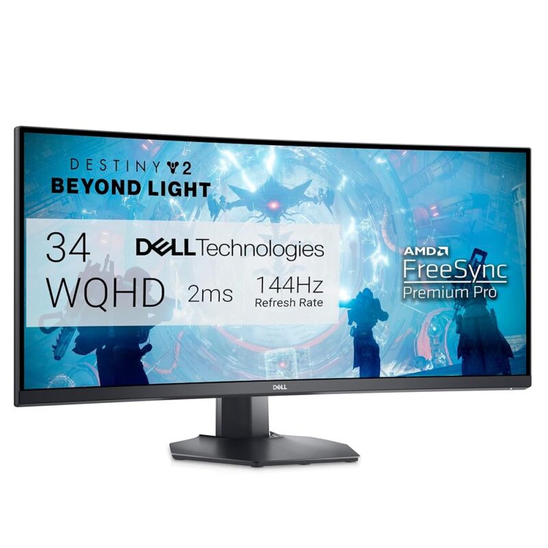 Immersive Gaming with the Dell S3422DWG 34-Inch Curved Monitor