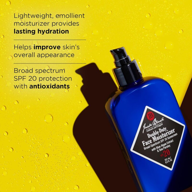 Jack Black Double-Duty Moisturizer: Hydration and SPF for Men