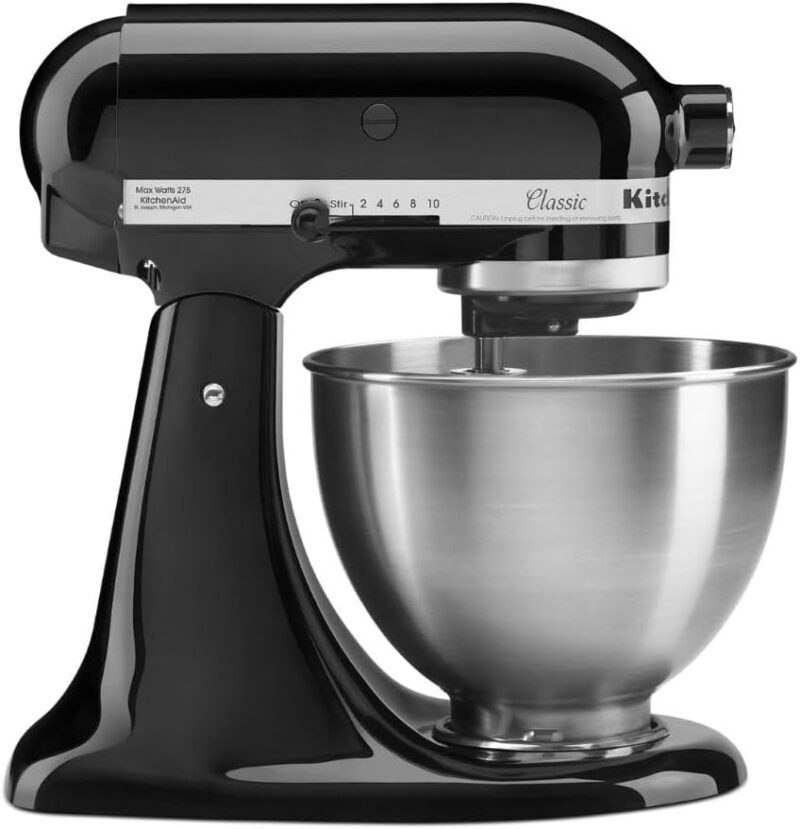 KitchenAid Classic K45SS Mixer Review: Power Meets Style in Onyx Black