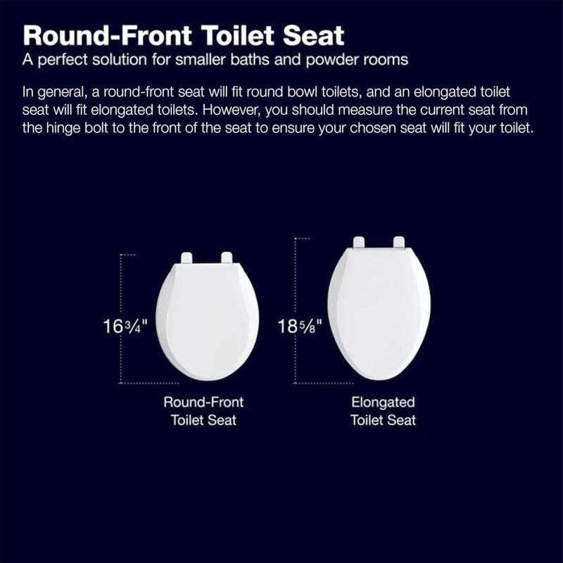 KOHLER Cachet ReadyLatch Toilet Seat: Comfort Meets Convenience