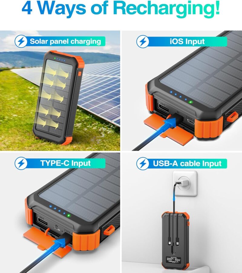 LATIMERIA 45800mAh Solar Charger Review: Power On-the-Go!