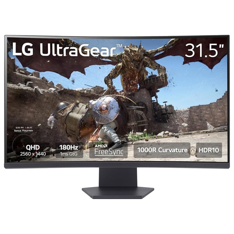 LG 32GS60QC-B: A Deep Dive into Curved QHD Gaming Excellence