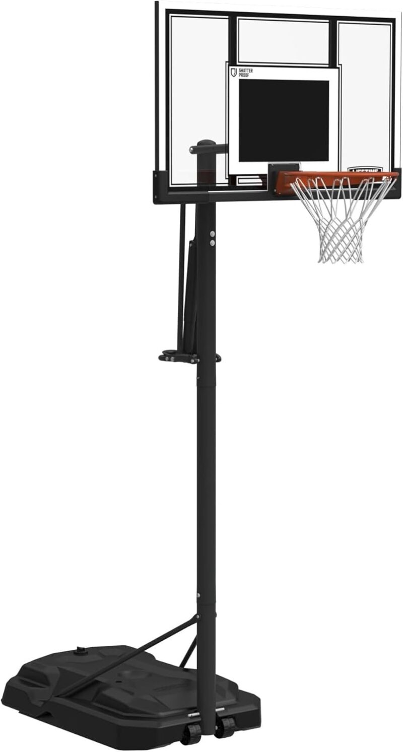 Lifetime Adjustable Basketball Hoop Review: 54-Inch Polycarbonate Insights