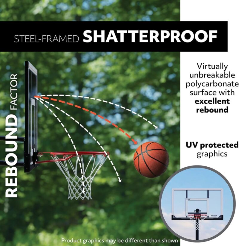 Lifetime Adjustable Basketball Hoop Review: 54-Inch Polycarbonate Insights