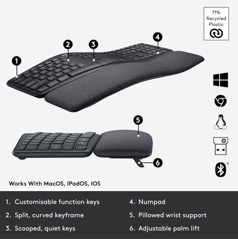 Logitech ERGO K860: The Ultimate Wireless Ergonomic Keyboard Review