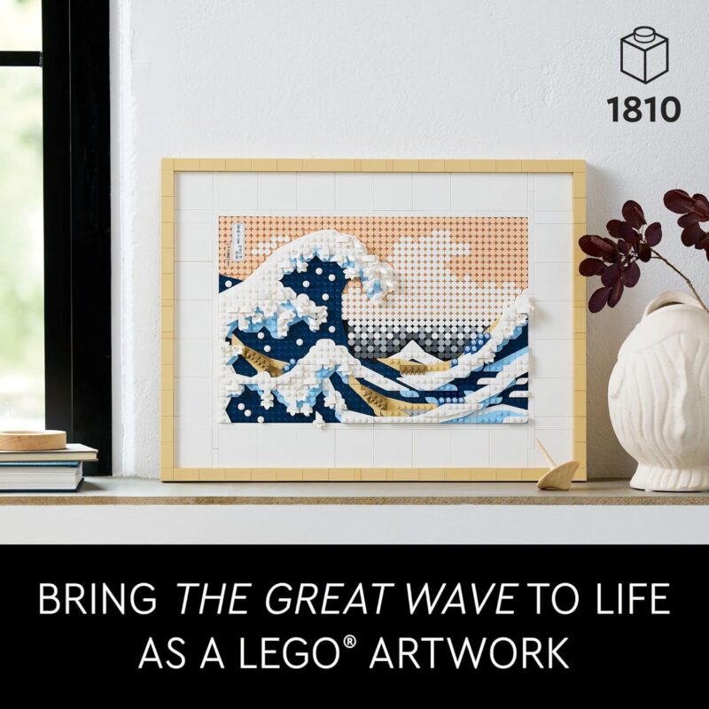 Mastering LEGO Art: Hokusai's Great Wave 31208 for Creative Decor