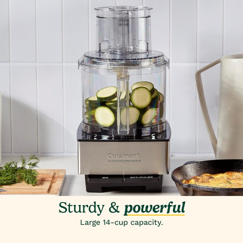 Mastering Meal Prep: A Review of the Cuisinart 14-Cup Food Processor