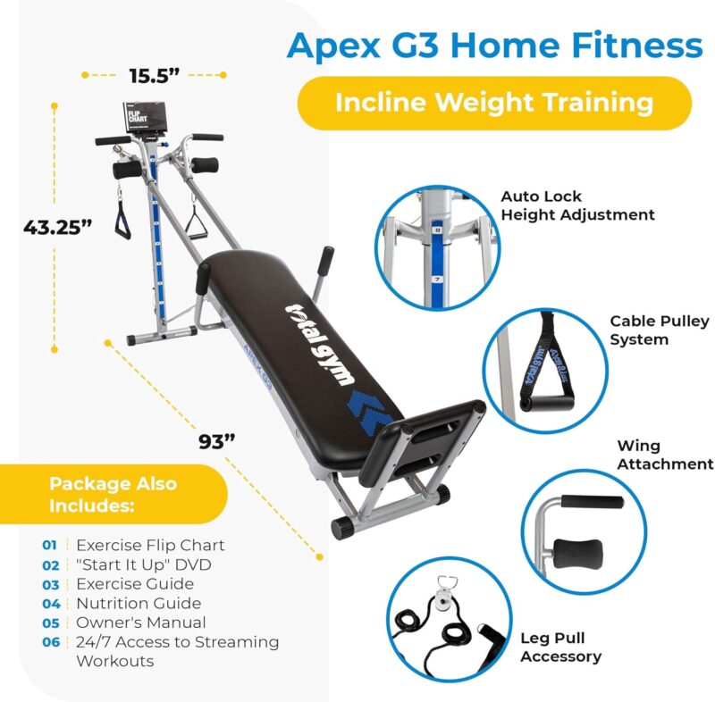 Maximize Your Workout: A Review of the Total Gym APEX Indoor Fitness