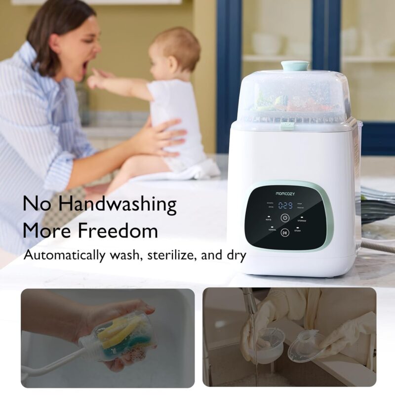 Momcozy KleanPal Pro: Effortless Cleaning for Baby Bottles & More