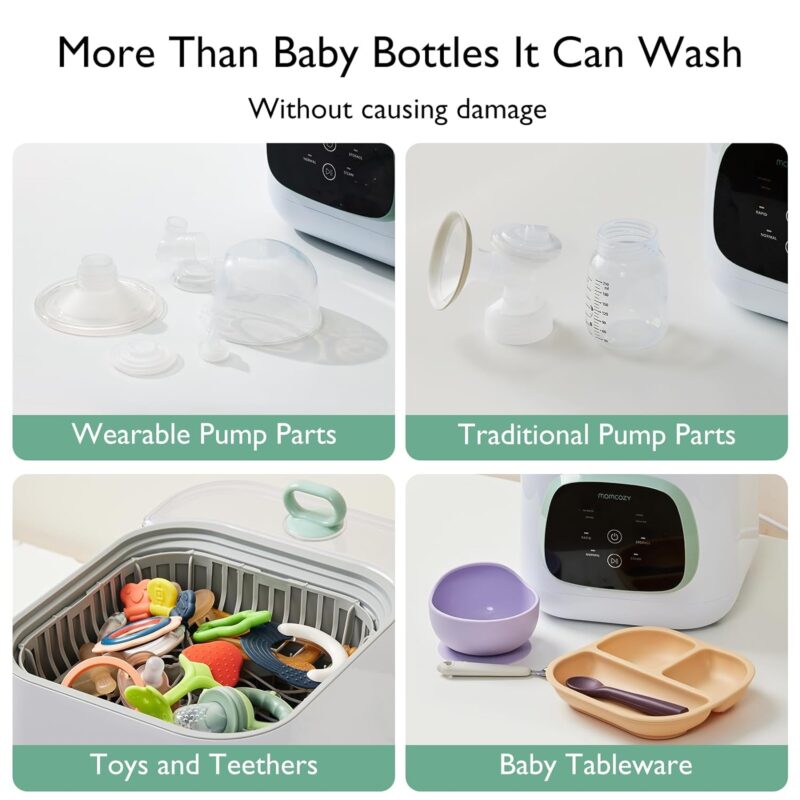 Momcozy KleanPal Pro: Effortless Cleaning for Baby Bottles & More