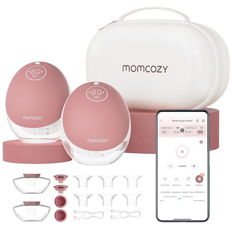 Momcozy M9 Breast Pump: Hands-Free Efficiency and Custom Comfort