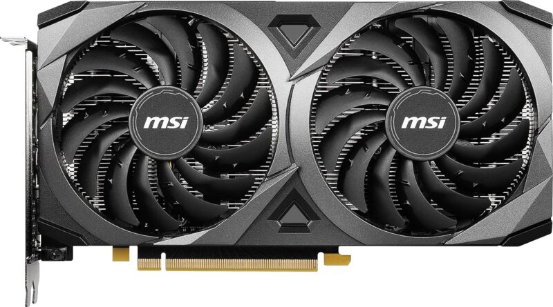 MSI GeForce RTX 3060 12GB Graphics Card