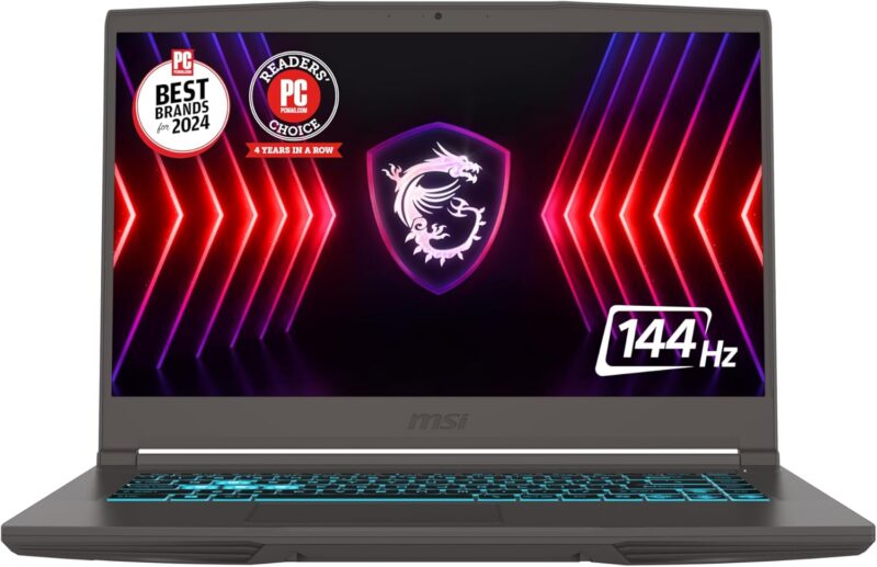 MSI Thin 15 Gaming Laptop - i7, RTX 4050